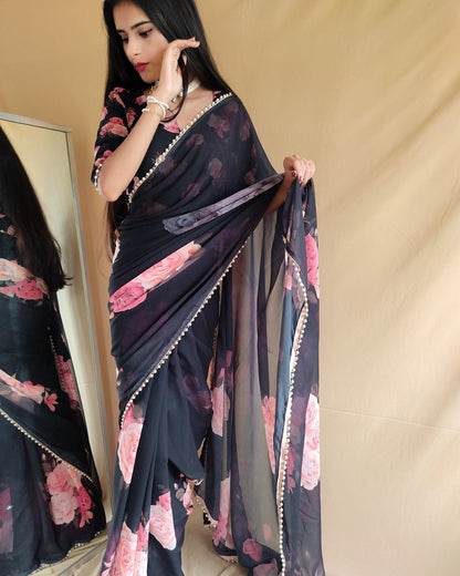 Georgette Saree