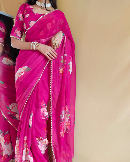Georgette Saree