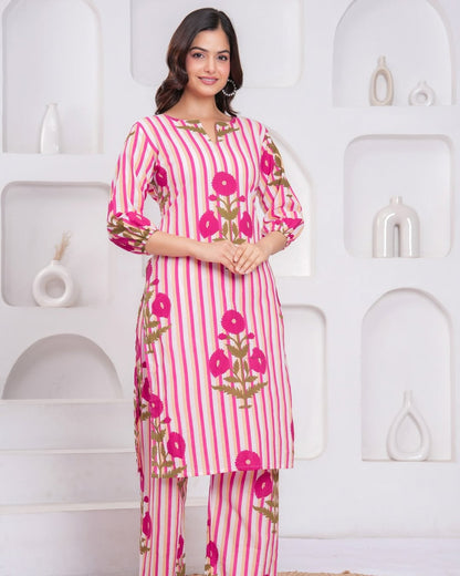Co-ord Style Kurti Pant Set