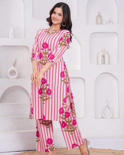 Co-ord Style Kurti Pant Set