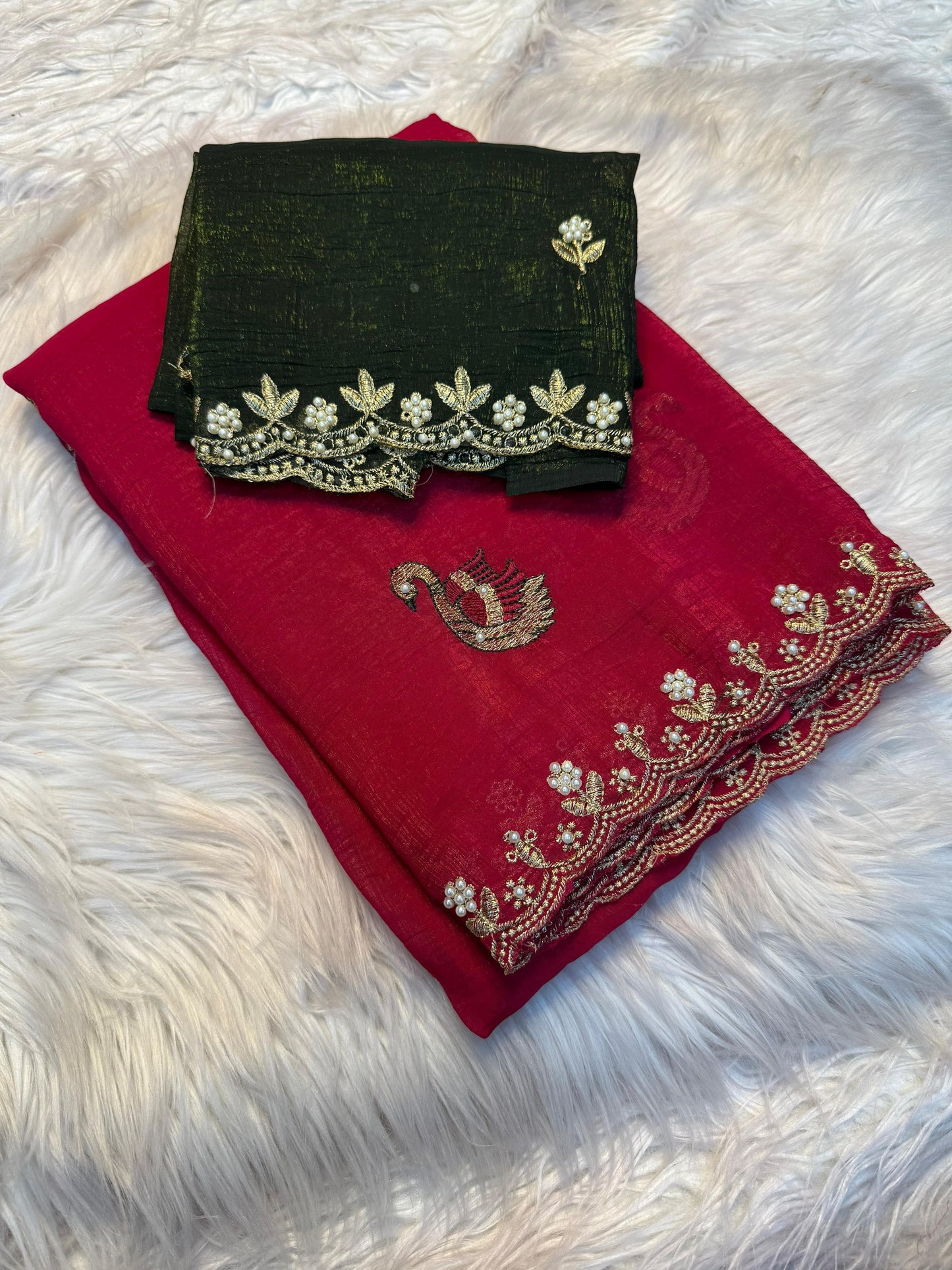 Soft Crunchy Saree