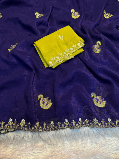 Soft Crunchy Saree