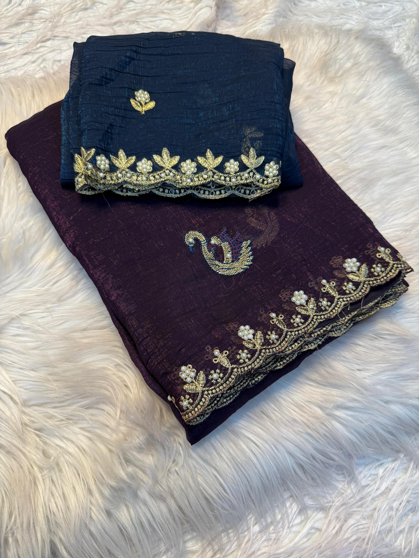 Soft Crunchy Saree