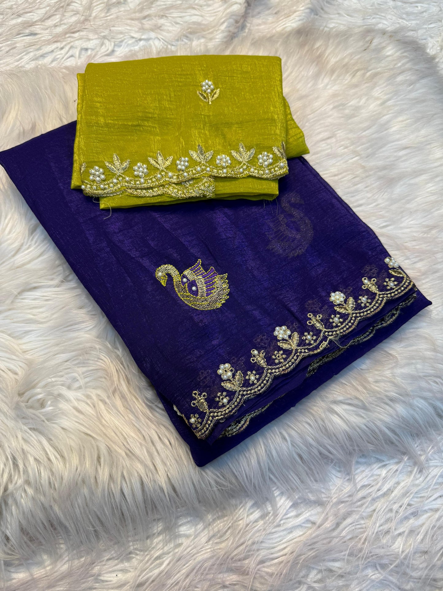 Soft Crunchy Saree