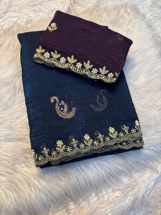 Soft Crunchy Saree