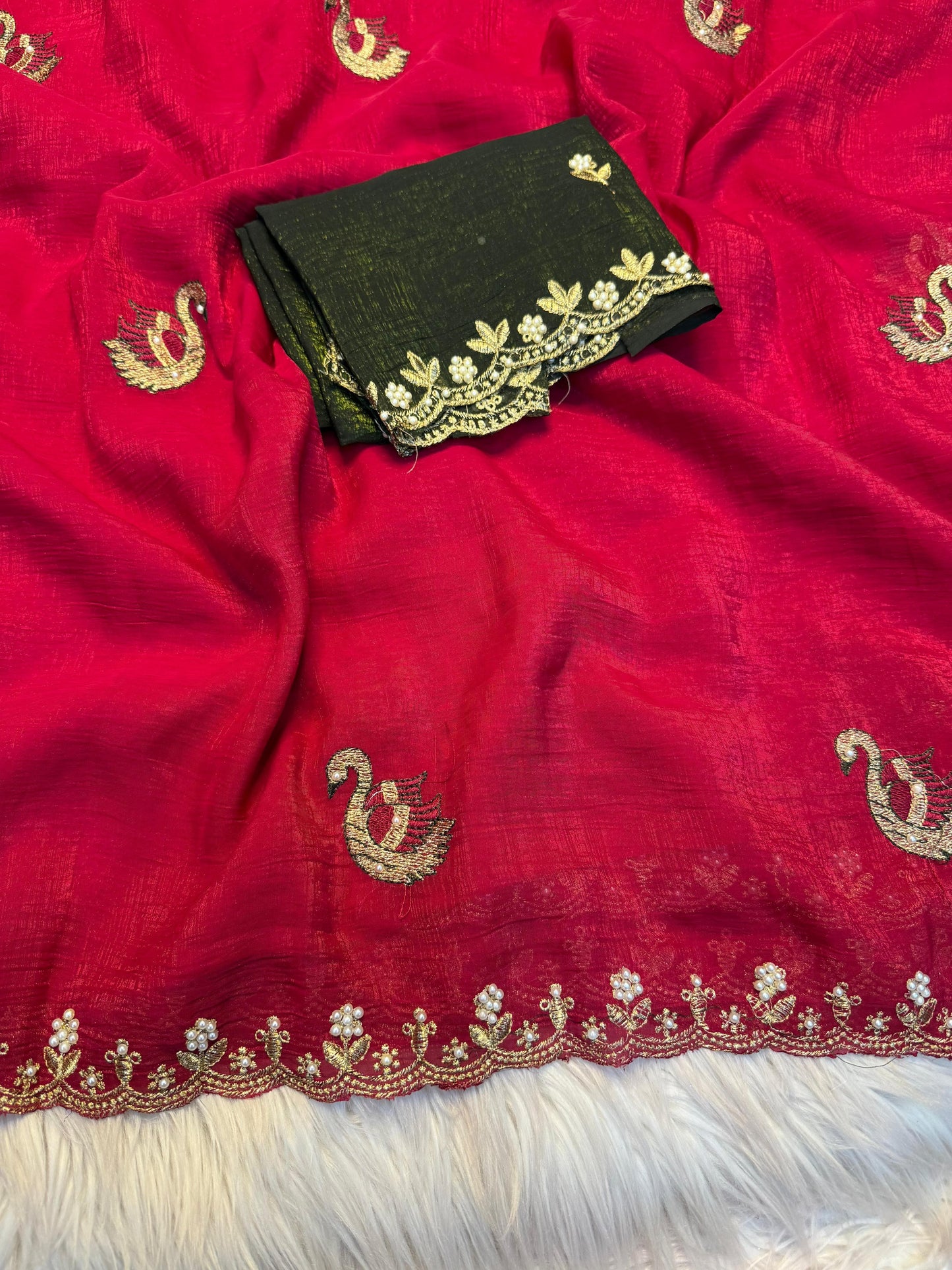 Soft Crunchy Saree