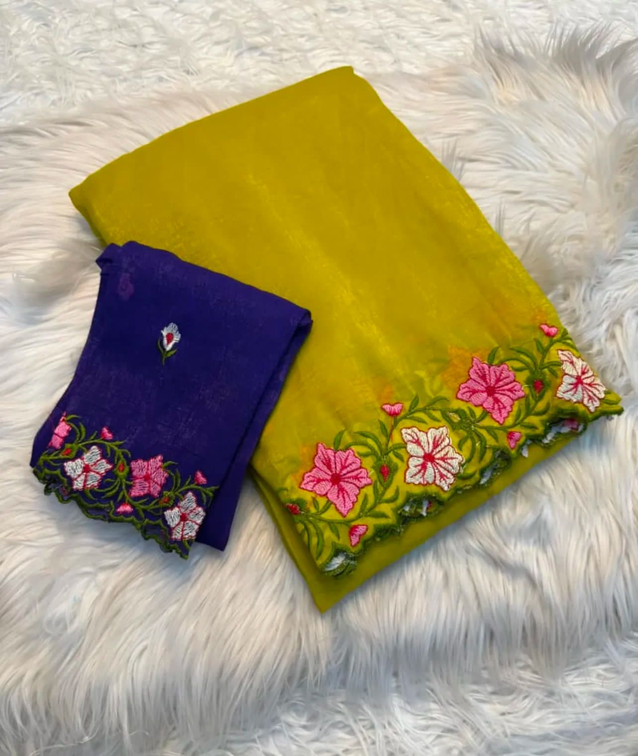 Soft Crunchy Saree