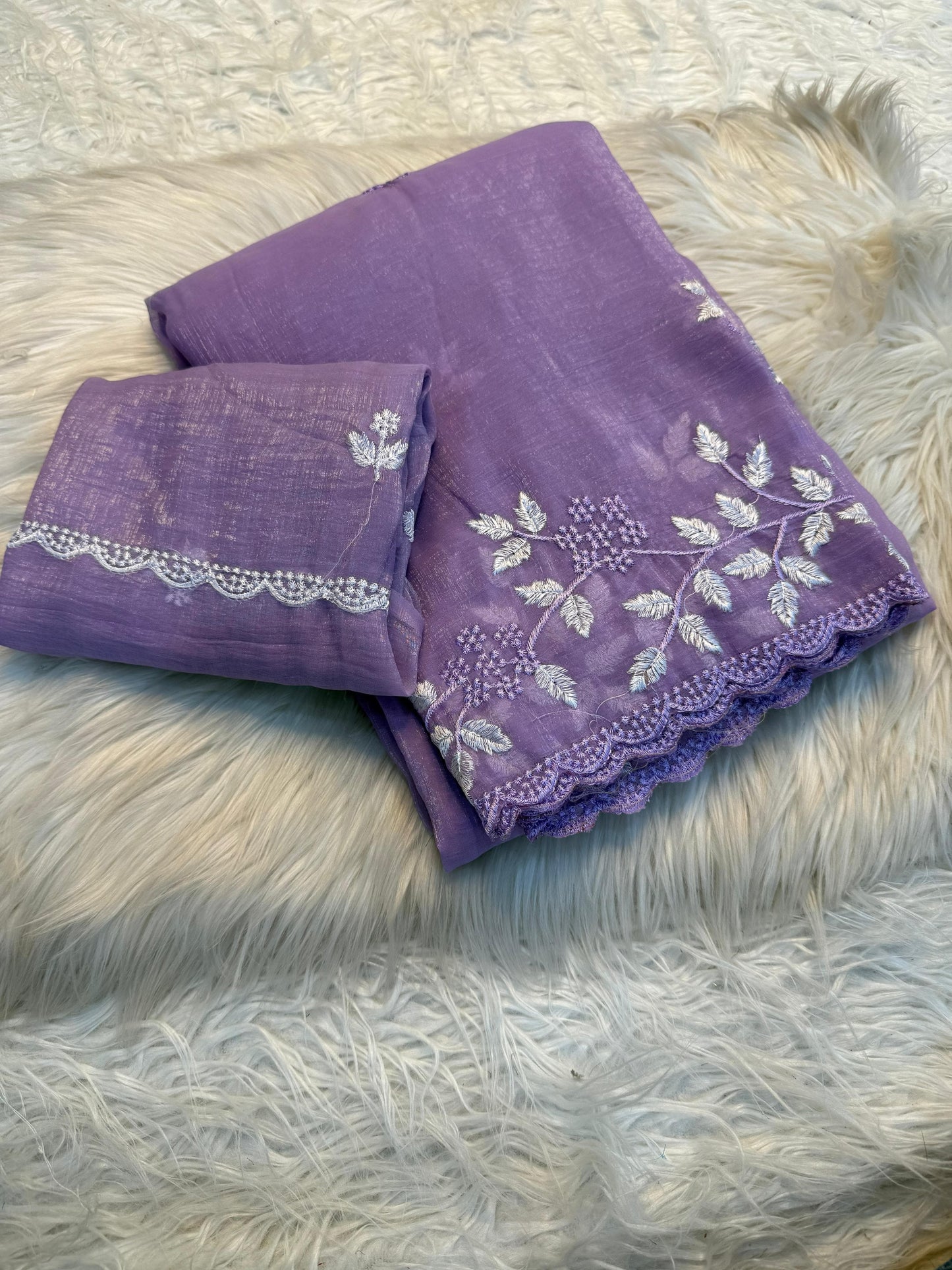 Shimmer Georgette Saree