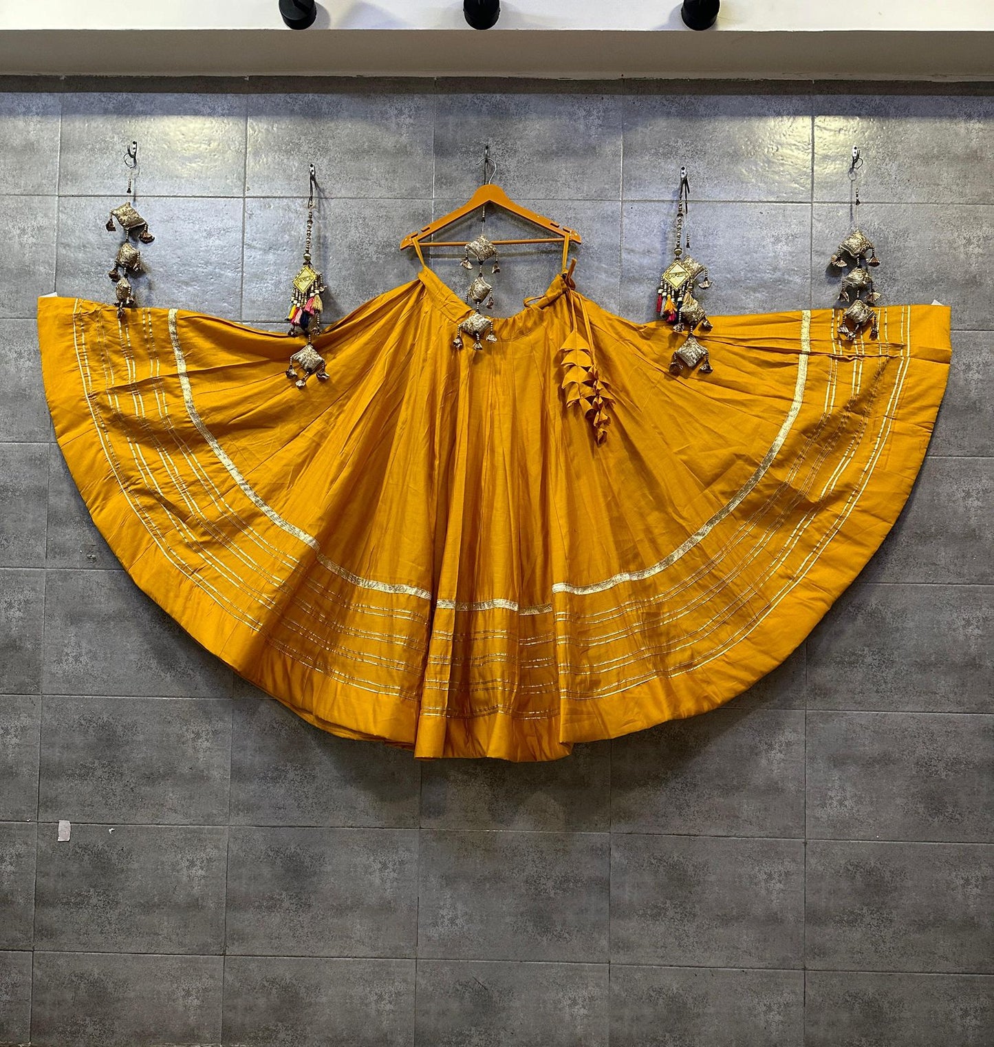 Roman Cotton Silk Chaniya Choli