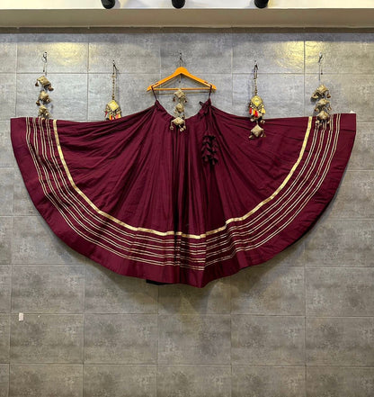 Roman Cotton Silk Chaniya Choli