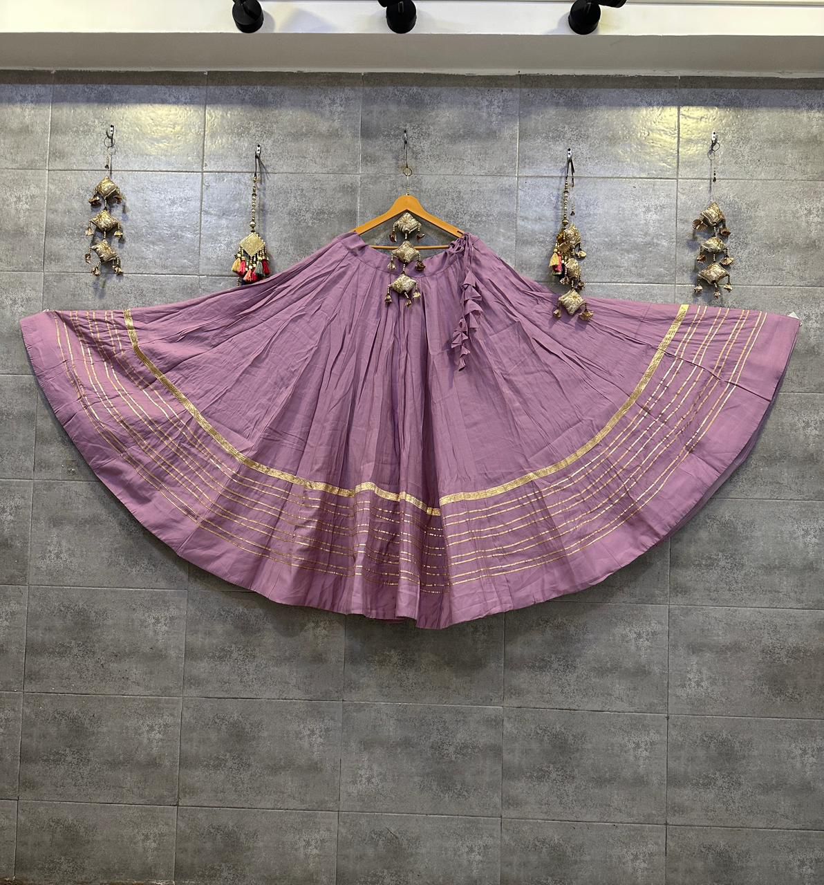 Roman Cotton Silk Chaniya Choli