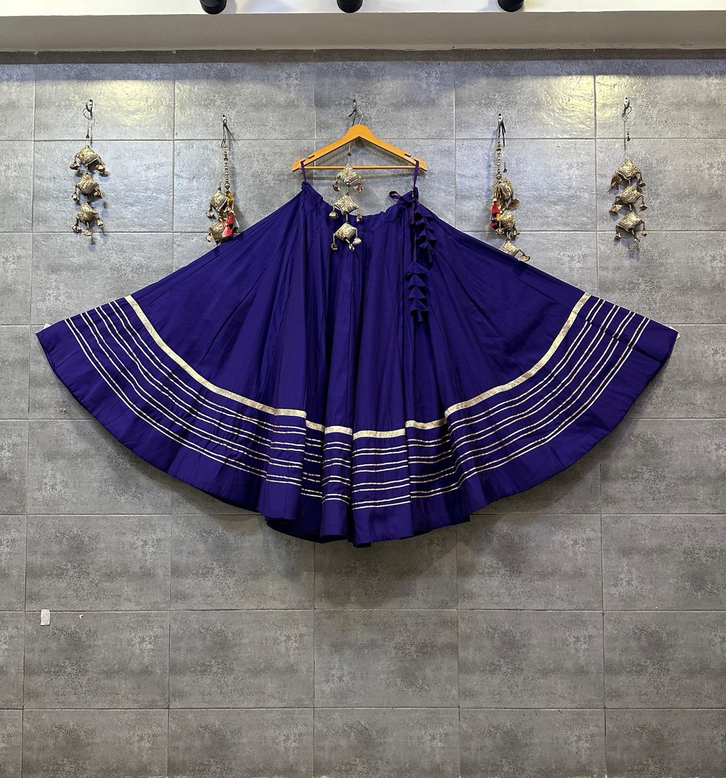 Roman Cotton Silk Chaniya Choli