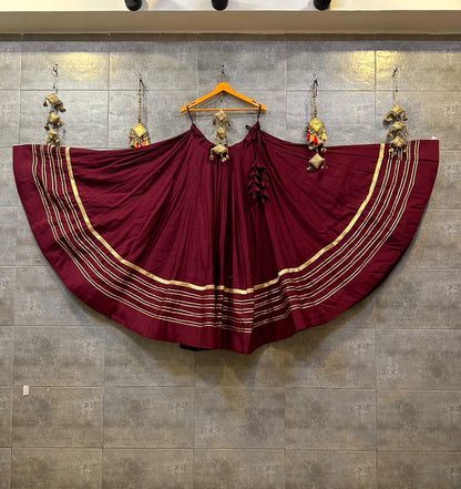 Roman Cotton Silk Chaniya Choli