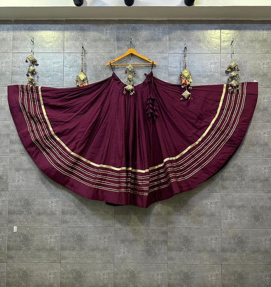 Roman Cotton Silk Chaniya Choli