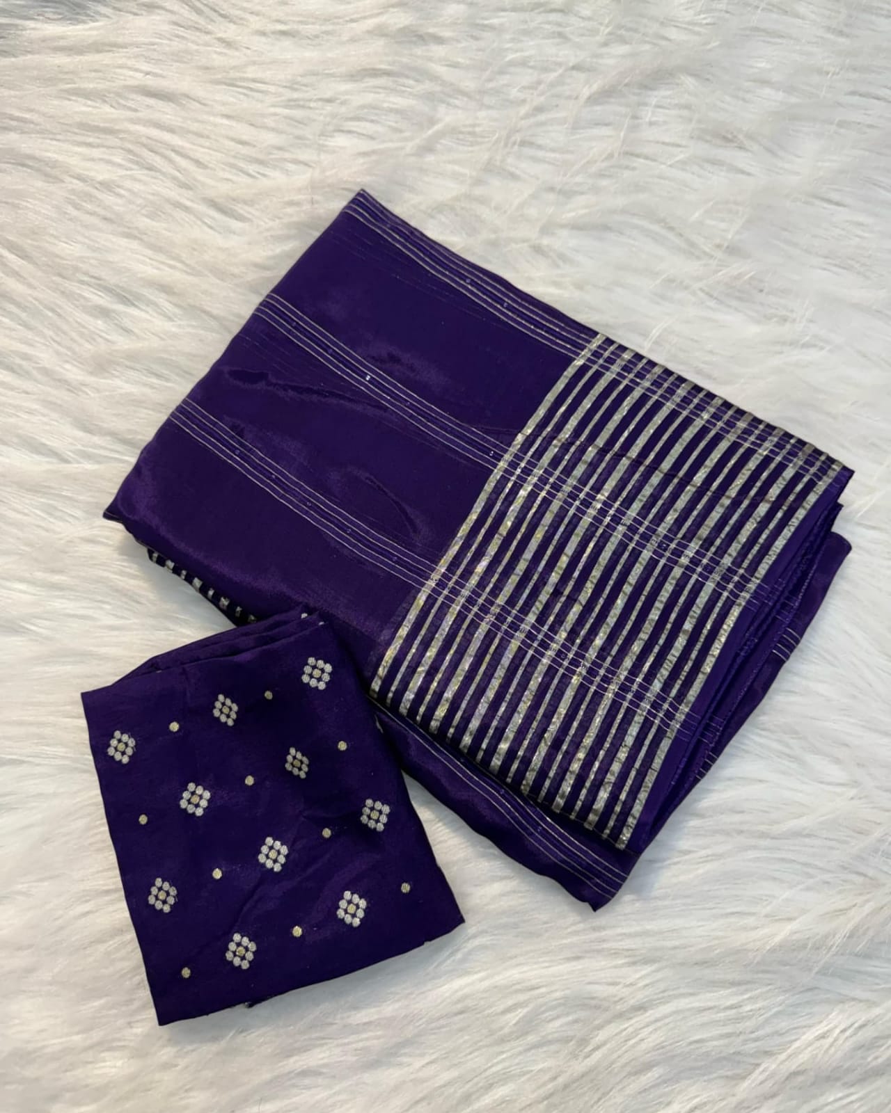 Jacquard Saree