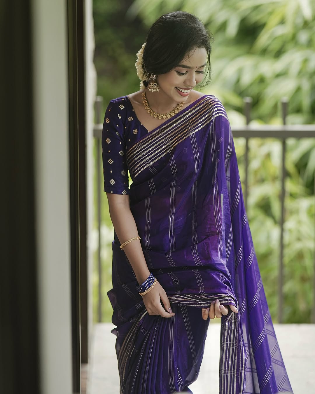 Jacquard Saree