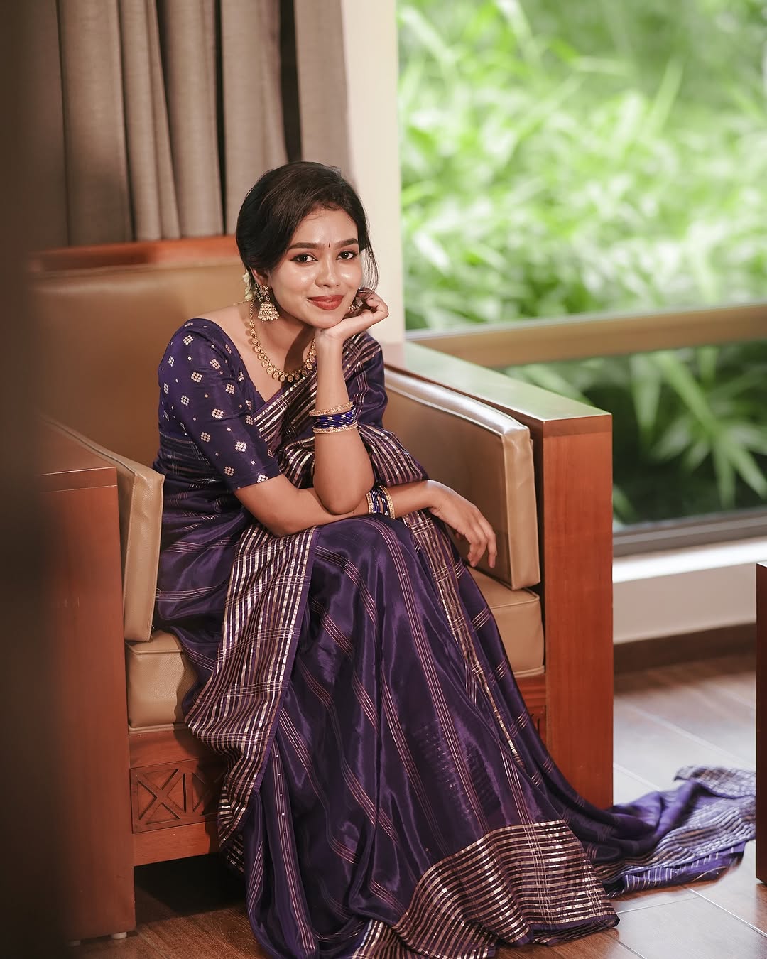 Jacquard Saree