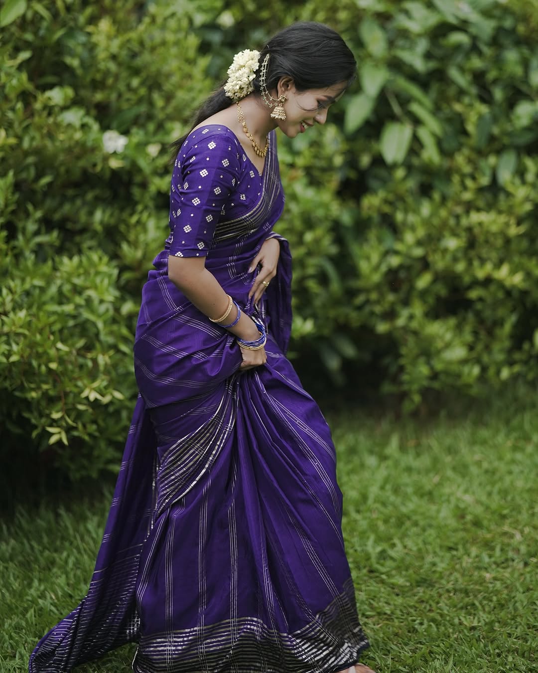 Jacquard Saree