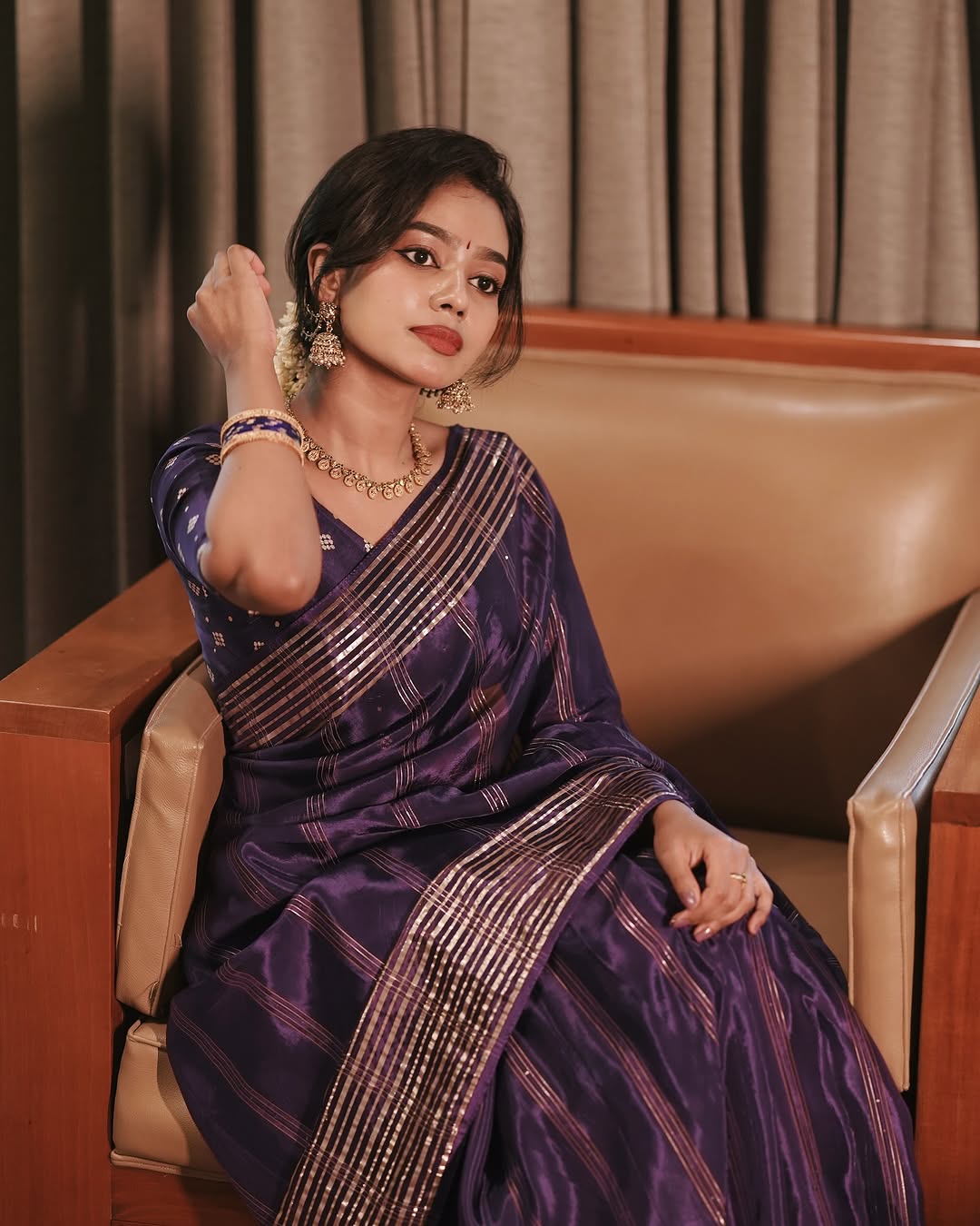 Jacquard Saree