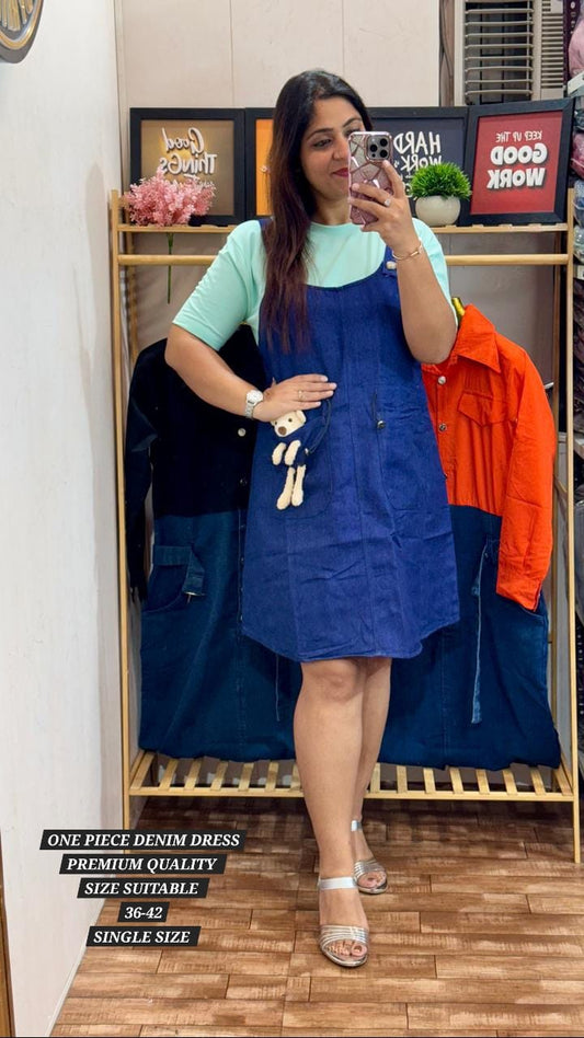 ONE PIECE DENIM DRESS