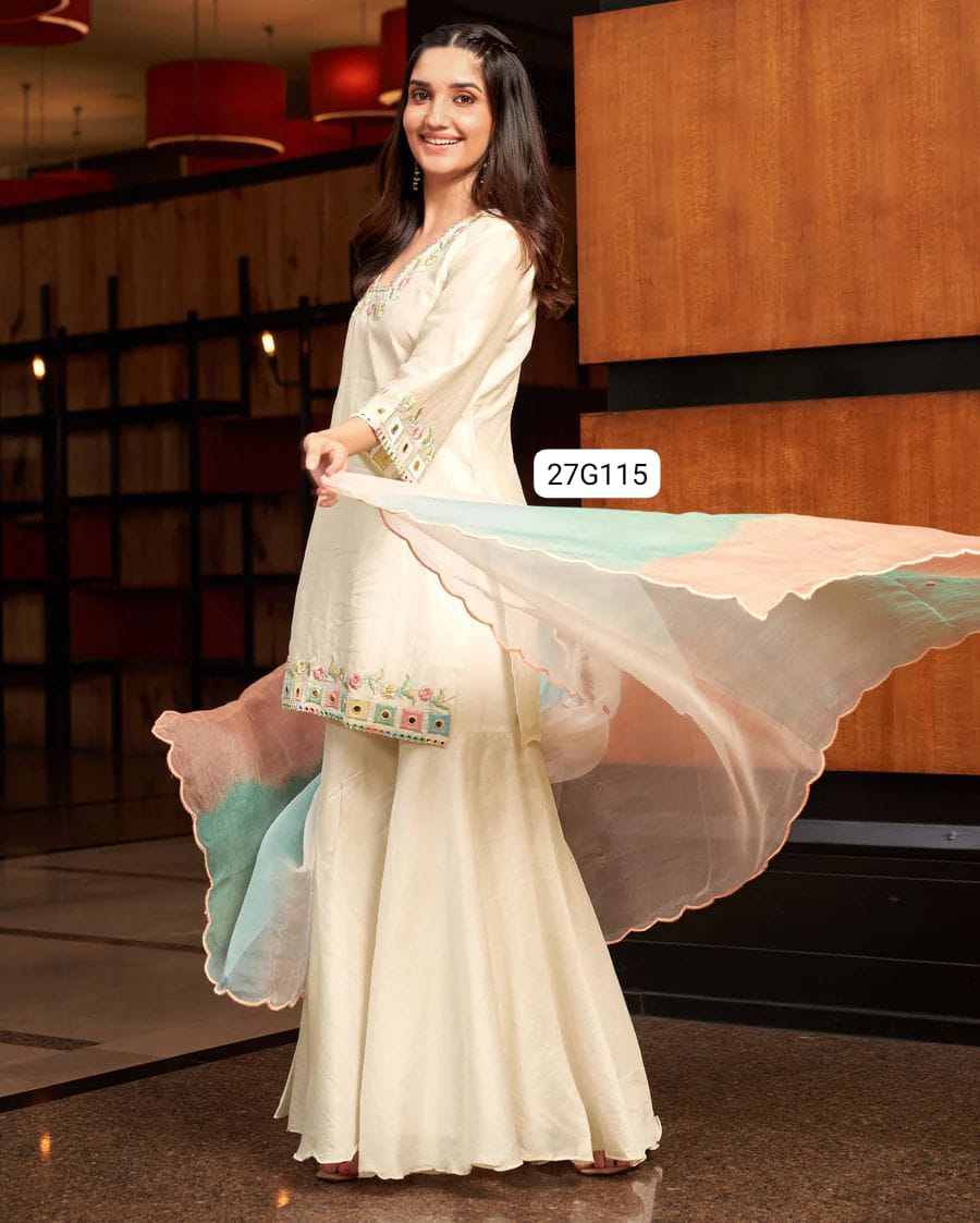 SUMMER SHARARA SET