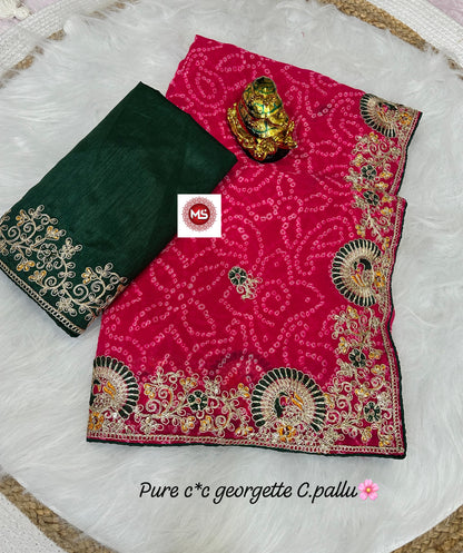 Bandhani Saree