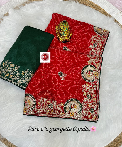 Bandhani Saree
