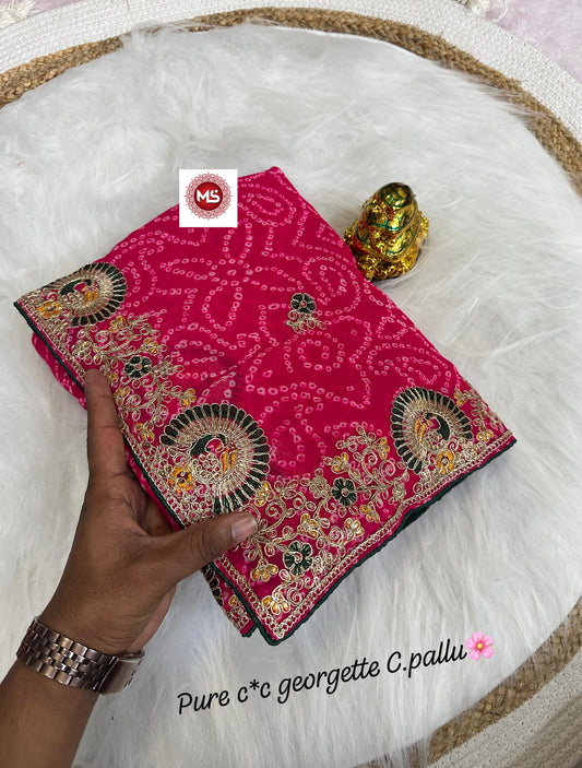 Bandhani Saree