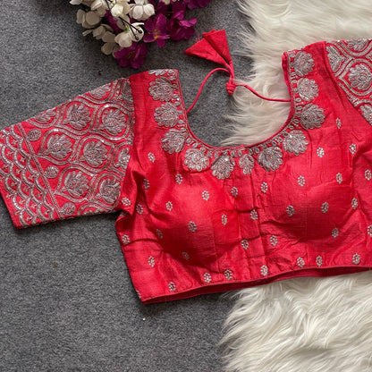 GOPALA SILVER ZARI BLOUSE