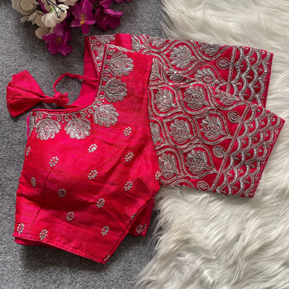 GOPALA SILVER ZARI BLOUSE