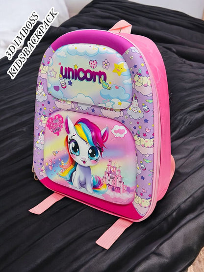 KIDS KINDERGARTEN 3D EMBOSS BACKPACK