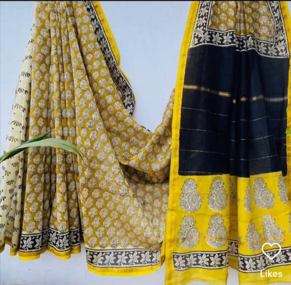 Chanderi Cotton Saree