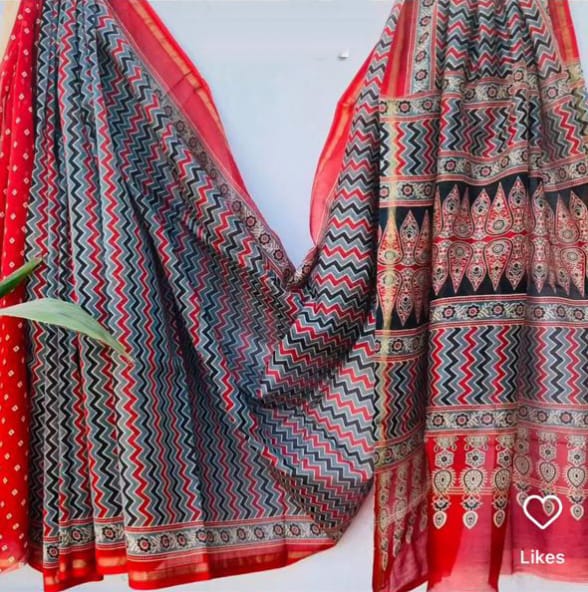 Chanderi Cotton Saree