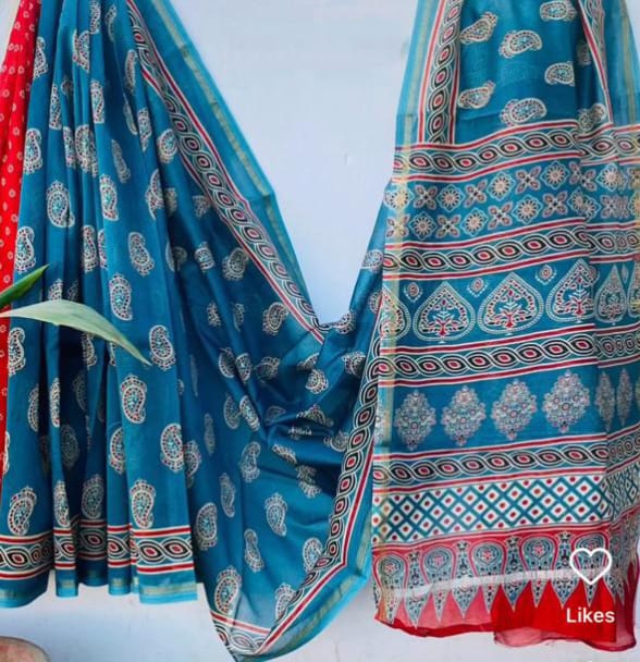 Chanderi Cotton Saree