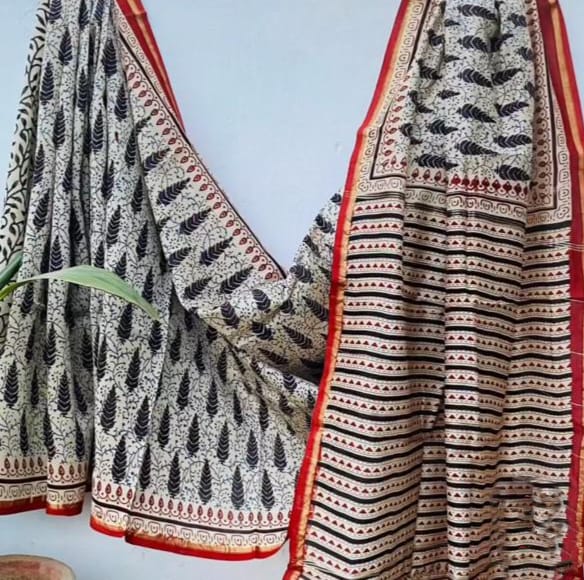 Chanderi Cotton Saree
