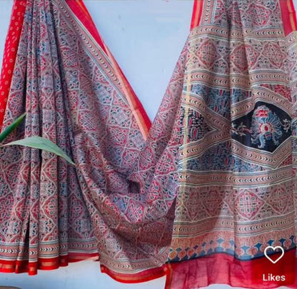 Chanderi Cotton Saree