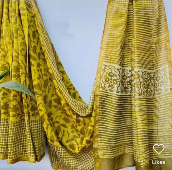 Chanderi Cotton Saree