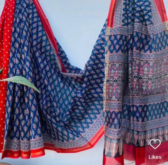 Chanderi Cotton Saree