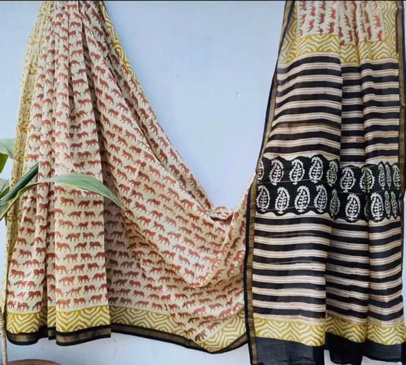 Chanderi Cotton Saree