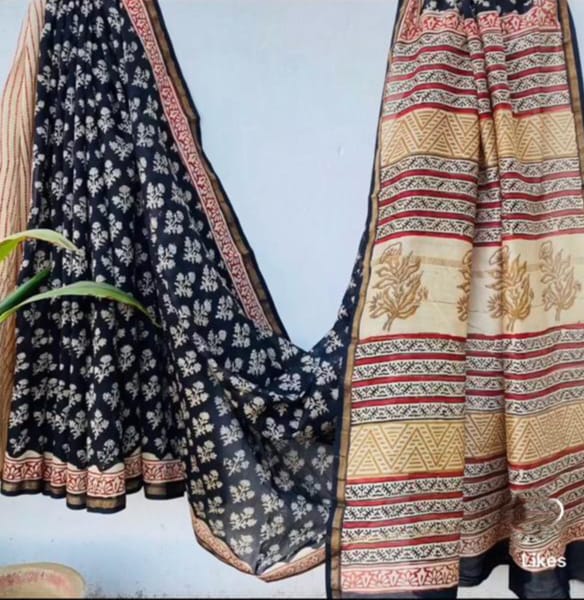 Chanderi Cotton Saree