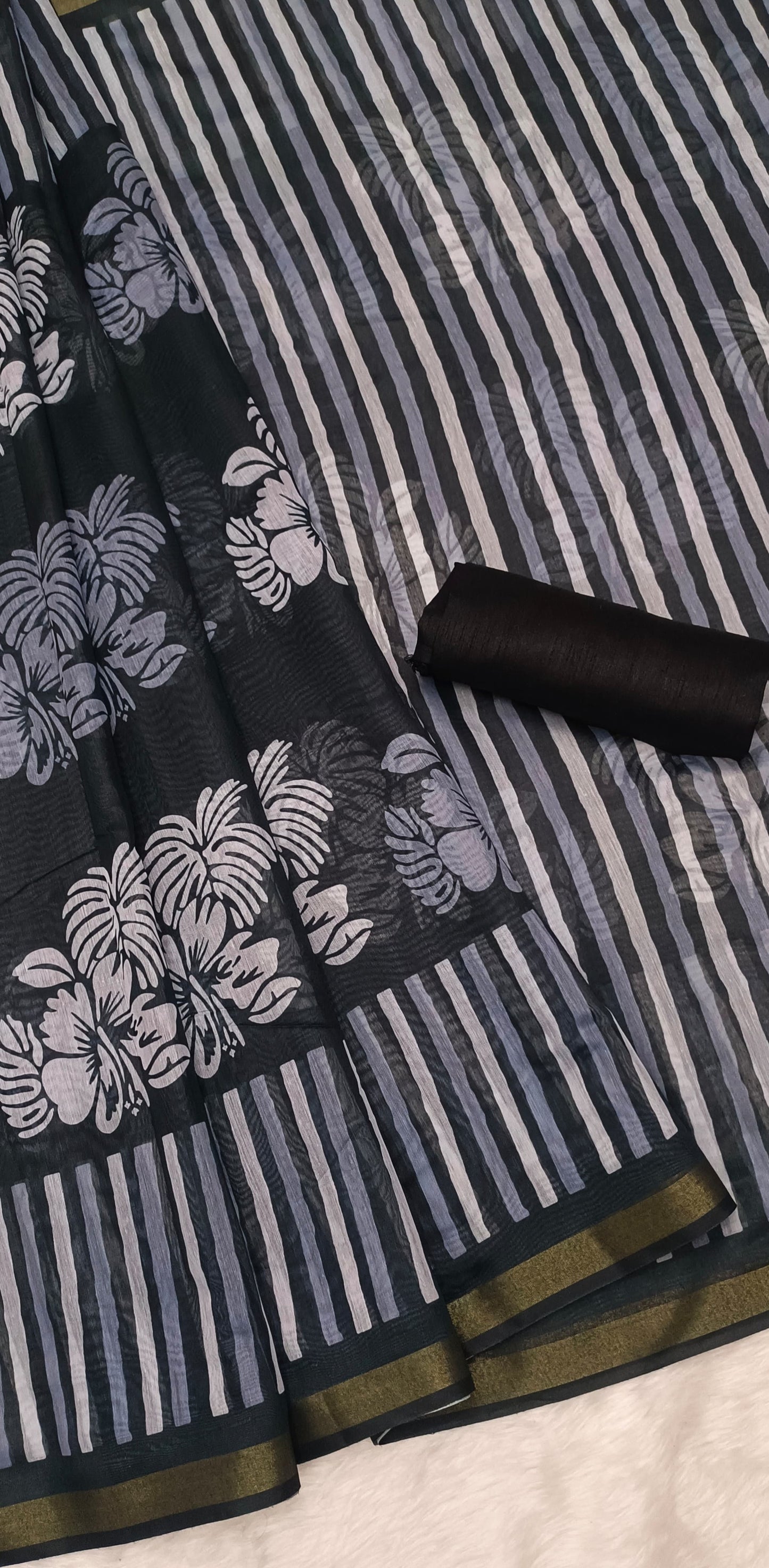 Chanderi Cotton Saree