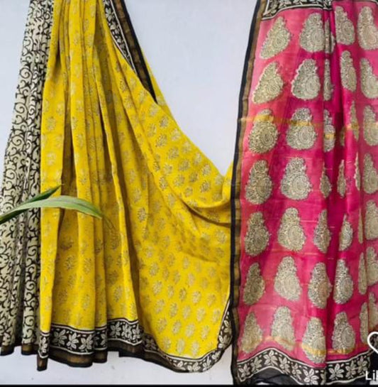 Chanderi Cotton Saree