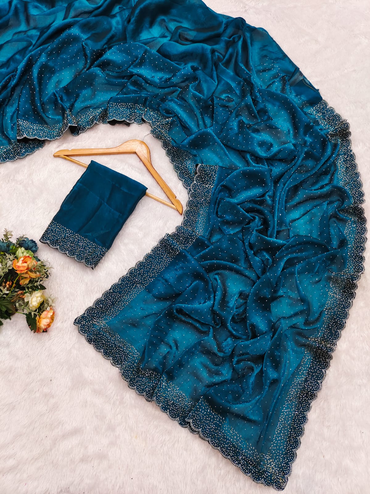 Pure Space Silk Saree