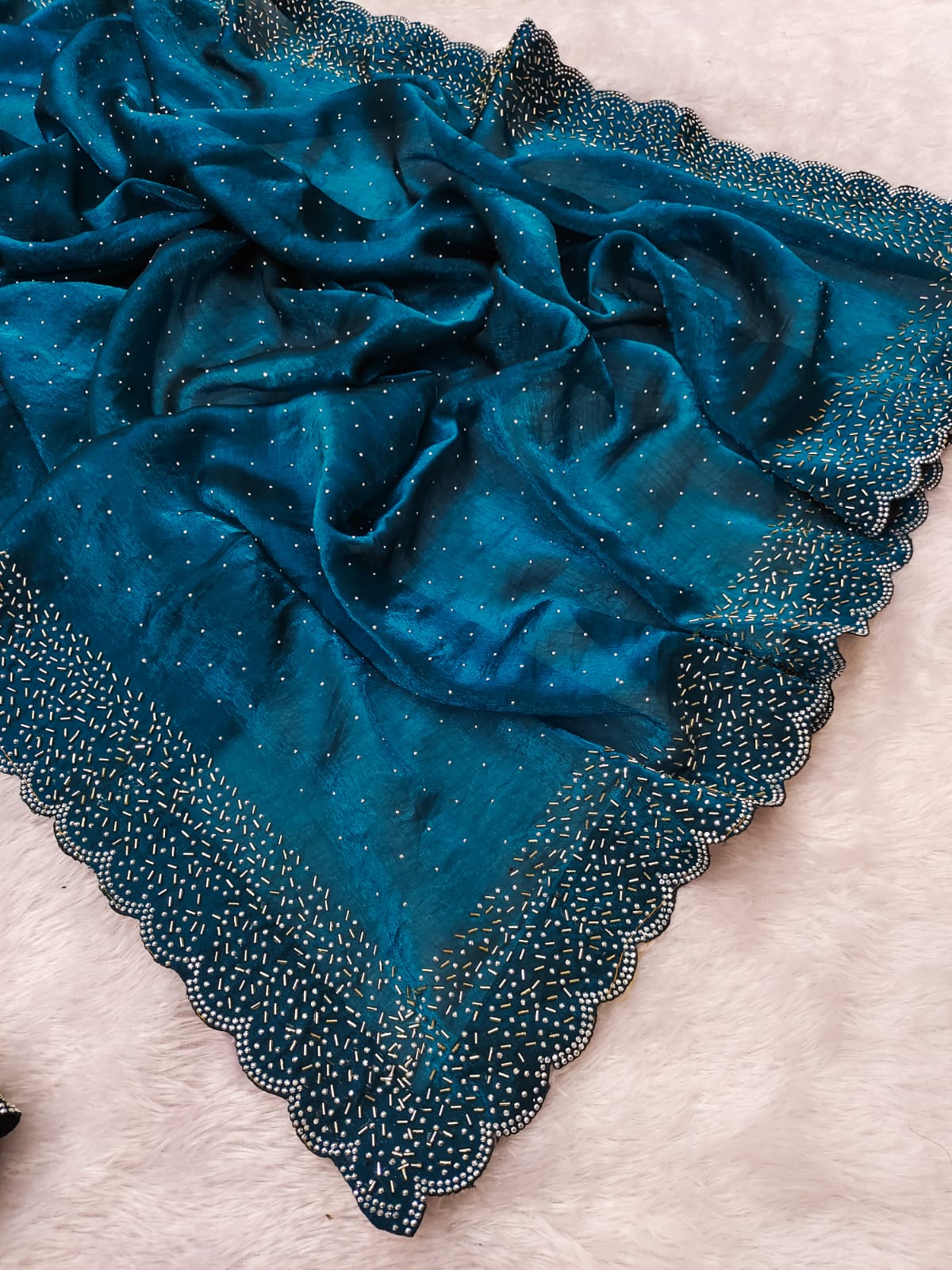 Pure Space Silk Saree
