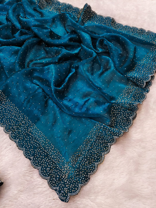 Pure Space Silk Saree