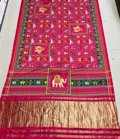 Lagdi Pure Gajji Soft Silk Saree