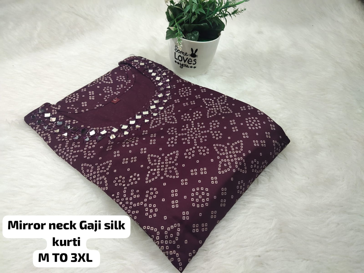 Bandhni Print Kurti