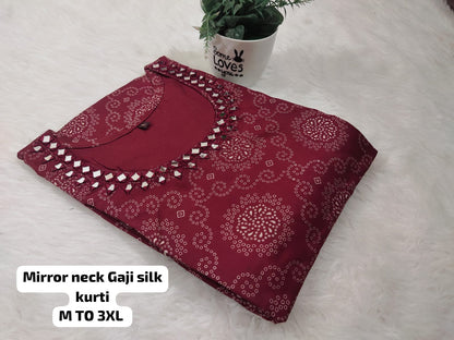 Bandhni Print Kurti