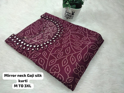 Bandhni Print Kurti