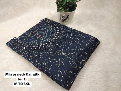 Bandhni Print Kurti
